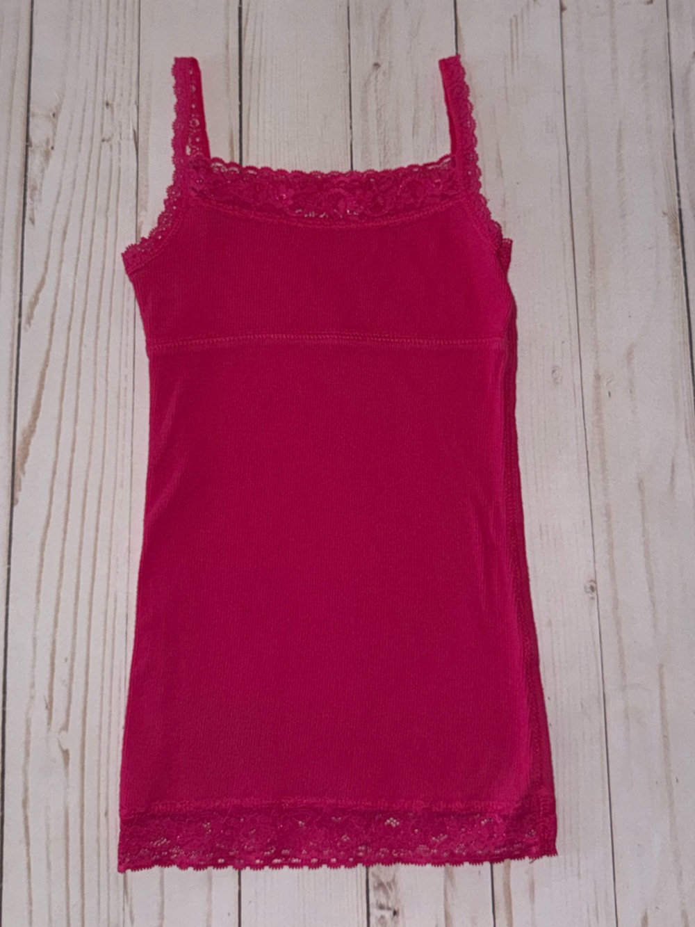Pink camisole